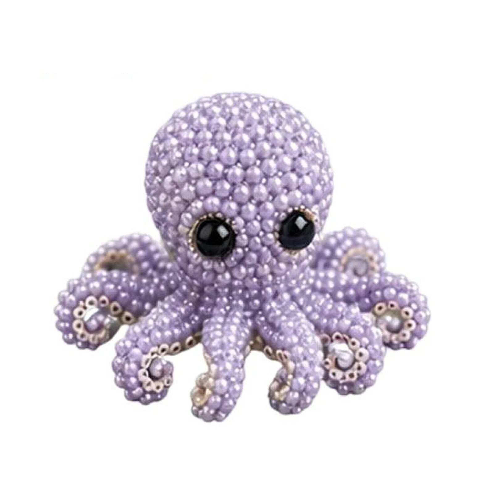 DIY 3D Animals Bead Craft Kit with Colorful Beads Bead Embroidery Set for Crafting Enthusiasts Girls Women Teens Adults