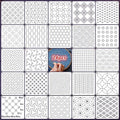 Sashiko Embroidery Stencil Kit Reusable Template Set for Handicraft Quilt Making DIY Sewing Patchwork Decoration Crafts