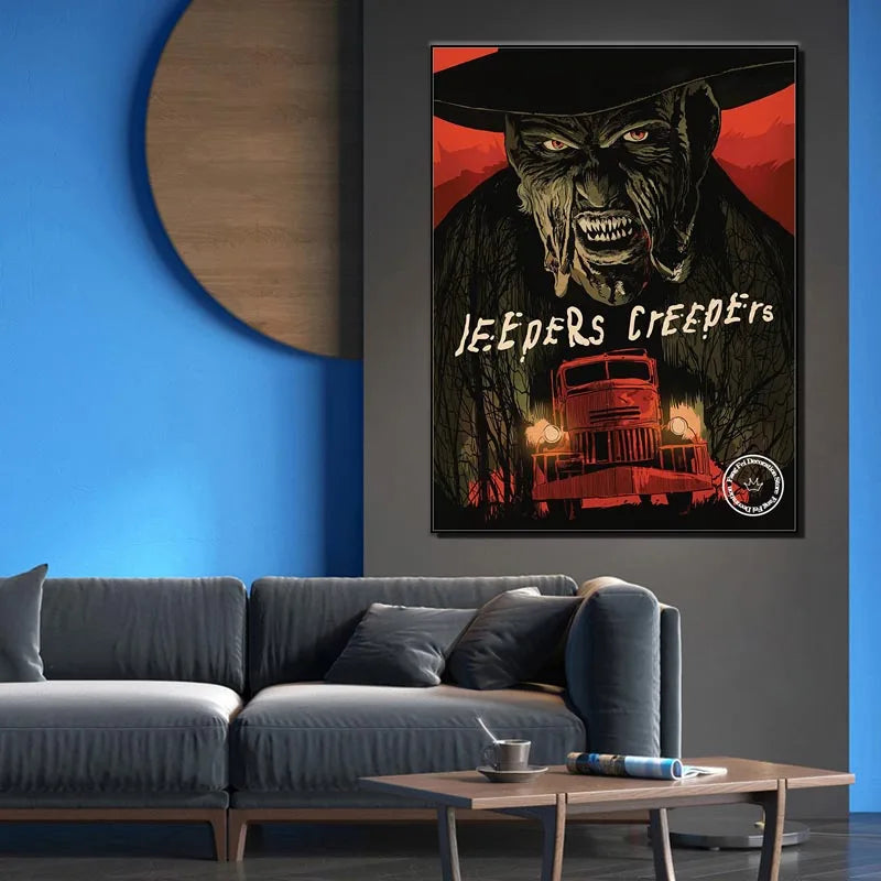 Full Drill Movie Jeepers Creepers Reborn Diamond Painting Horror Film Art Cross Stitch Kits Embroidery Picture Mosaic Home Decor