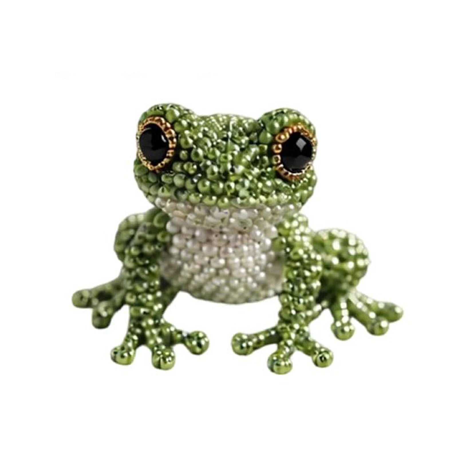 DIY 3D Animals Bead Craft Kit with Colorful Beads Bead Embroidery Set for Crafting Enthusiasts Girls Women Teens Adults