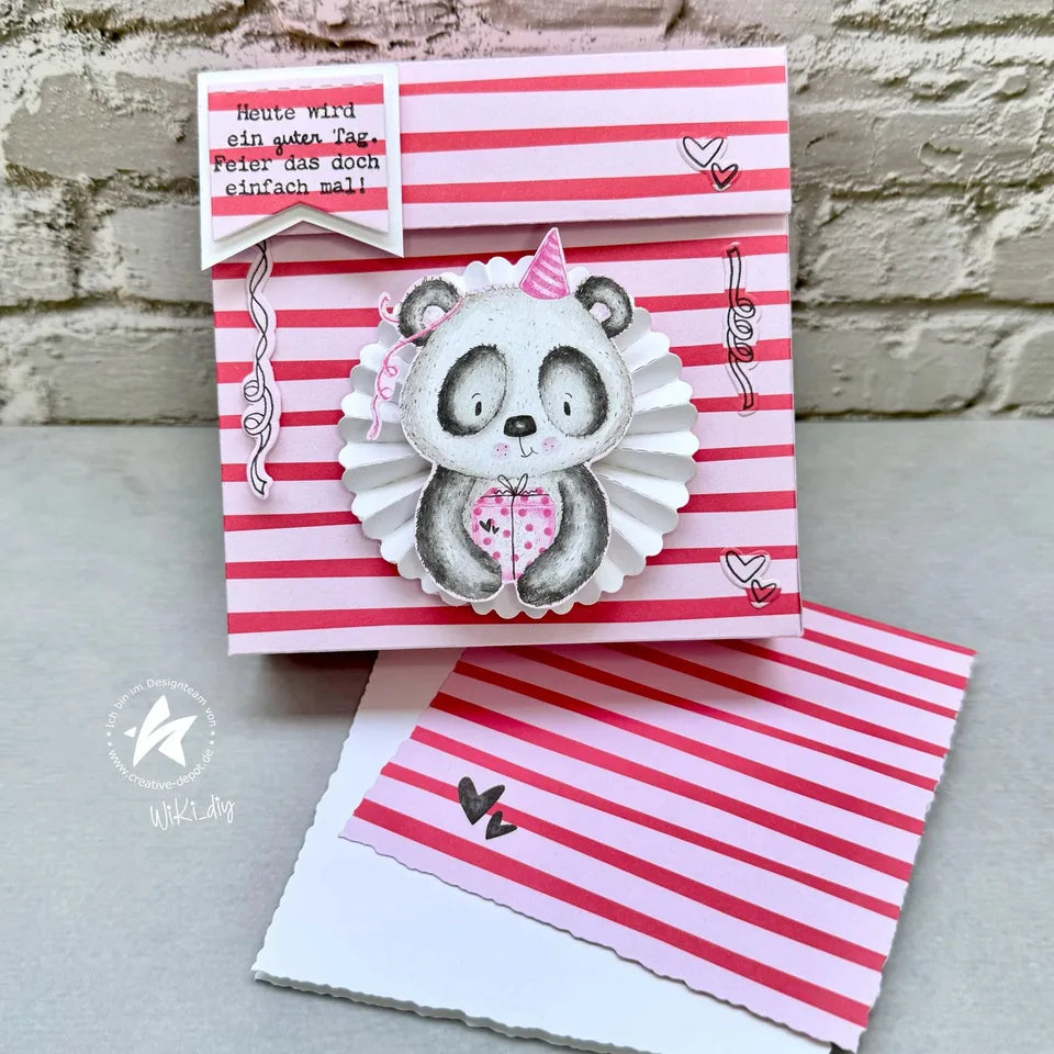Panda 2026 June New Metal Cutting Dies and Stamps DIY Scrapbooking Card Stencil Paper Cards Handmade Album Stamp Die Sheets