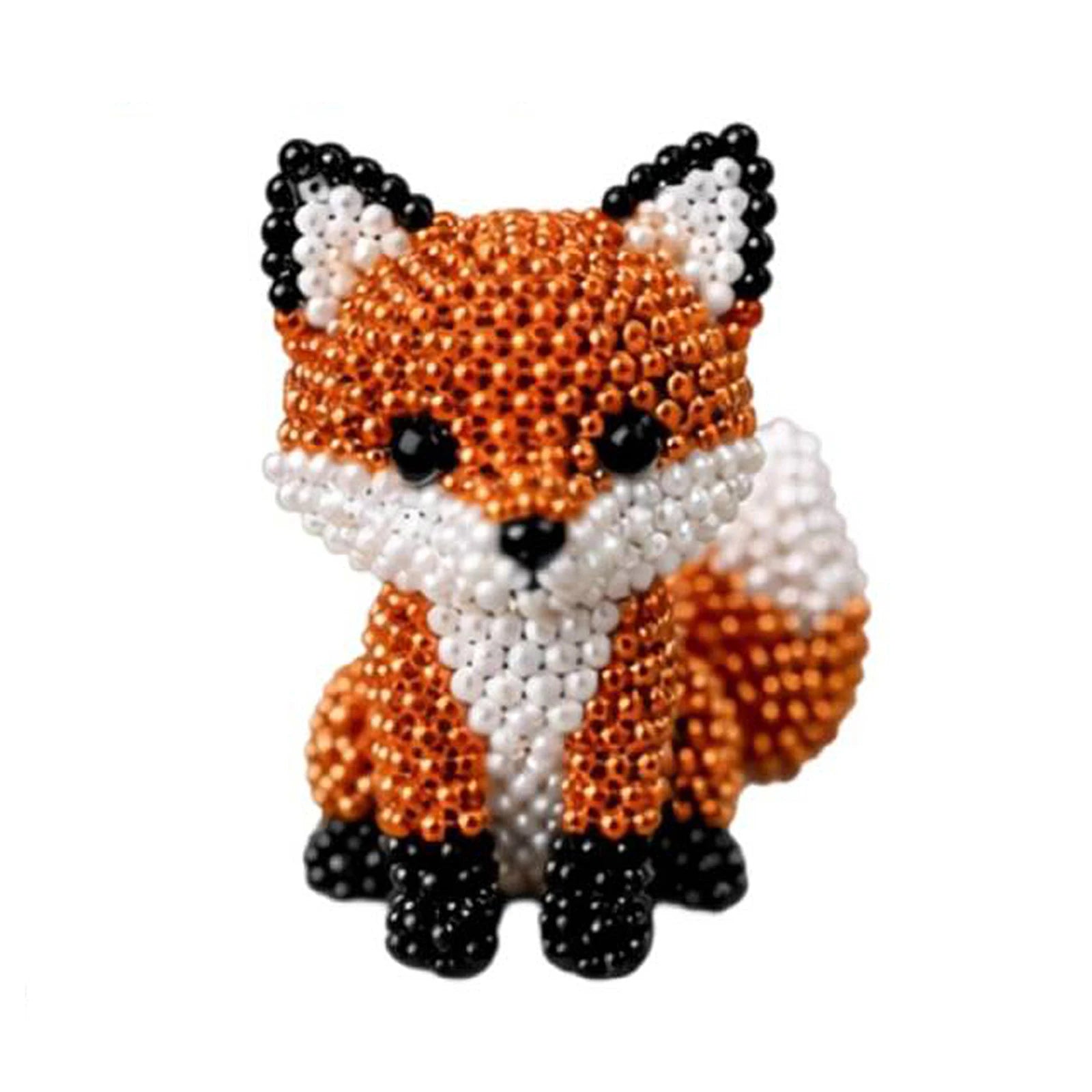 DIY 3D Animals Bead Craft Kit with Colorful Beads Bead Embroidery Set for Crafting Enthusiasts Girls Women Teens Adults